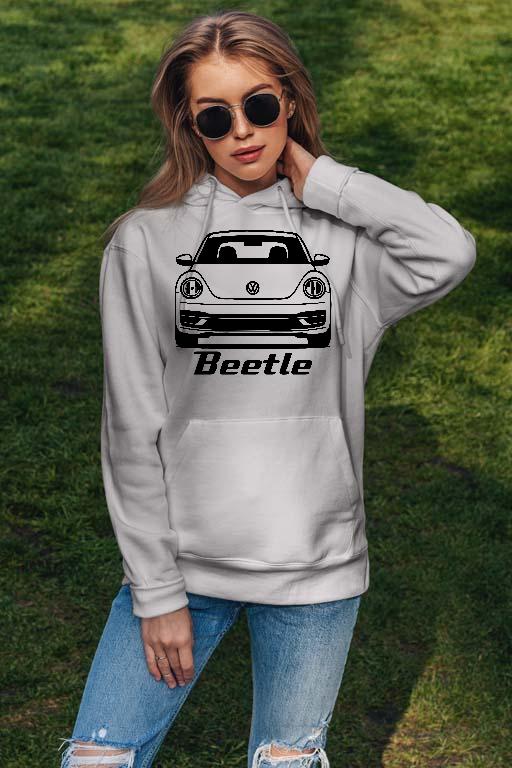 Volkswagen New Beetle - Volkswagen Beetle Női Kapucnis Pulóver