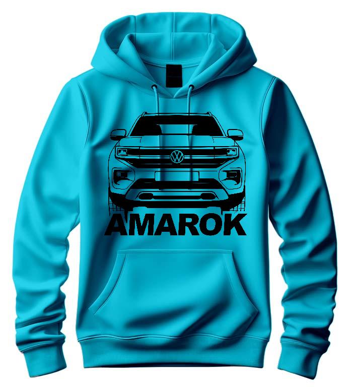 VW Amarok V6 - Volkswagen Amarok Férfi Kapucnis Pulóver