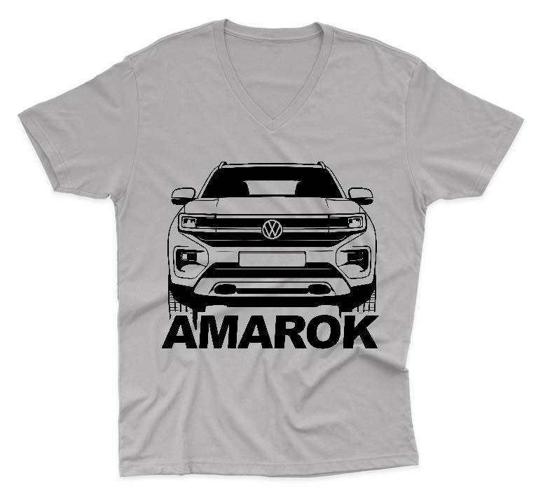 VW Amarok V6 - Volkswagen Amarok Férfi V-nyakú Póló