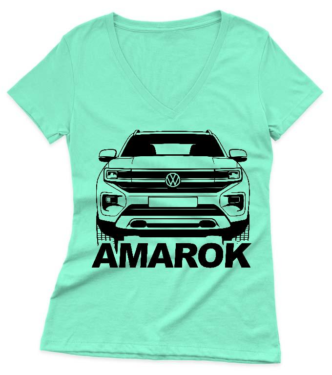 VW Amarok V6 - Volkswagen Amarok Női V-nyakú Póló