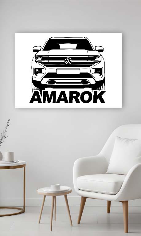 VW Amarok V6 - Volkswagen Amarok Vászonkép