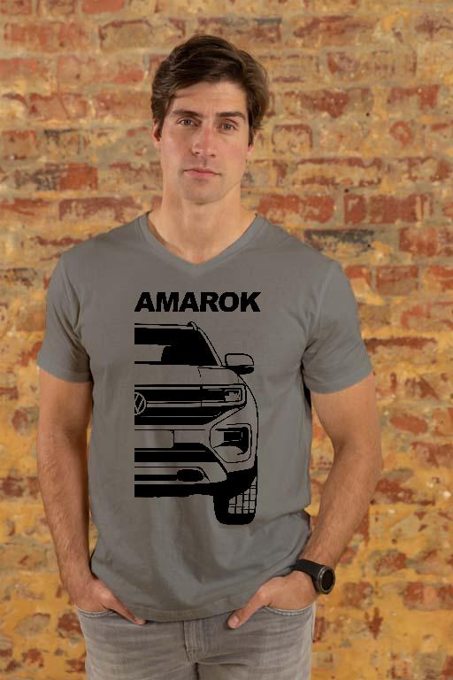 Volkswagen Amarok V6 - Volkswagen Amarok Férfi V-nyakú Póló