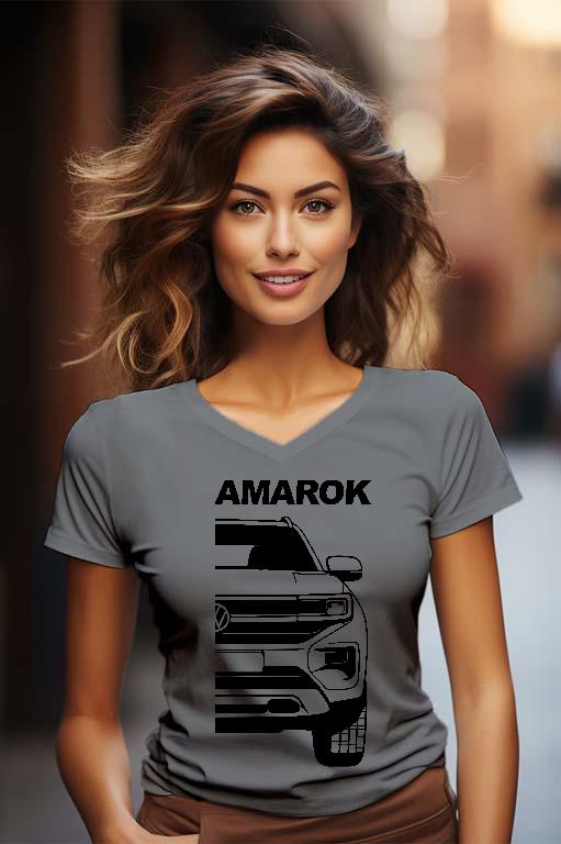 Volkswagen Amarok V6 - Volkswagen Amarok Női V-nyakú Póló