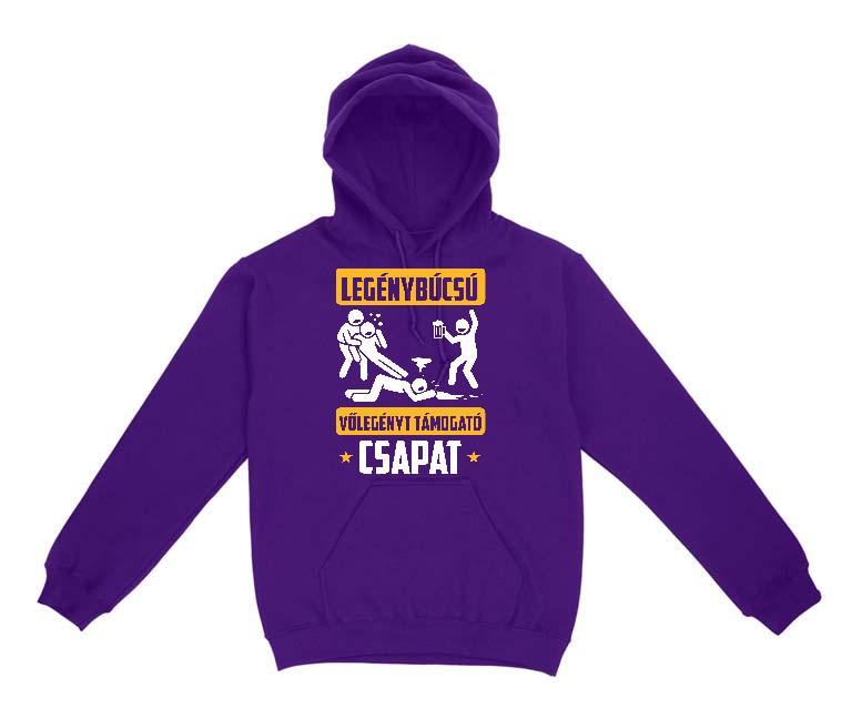 Legénybúcsú csapat - Legénybúcsú Gyerek Kapucnis Pulóver