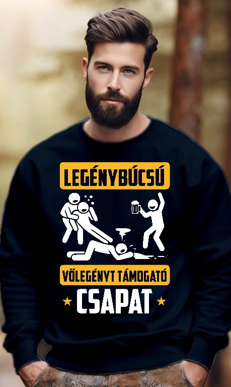 Legénybúcsú csapat - Legénybúcsú Férfi Pulóver