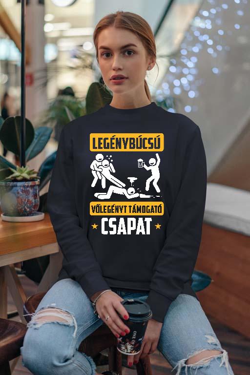 Legénybúcsú csapat - Legénybúcsú Női Pulóver