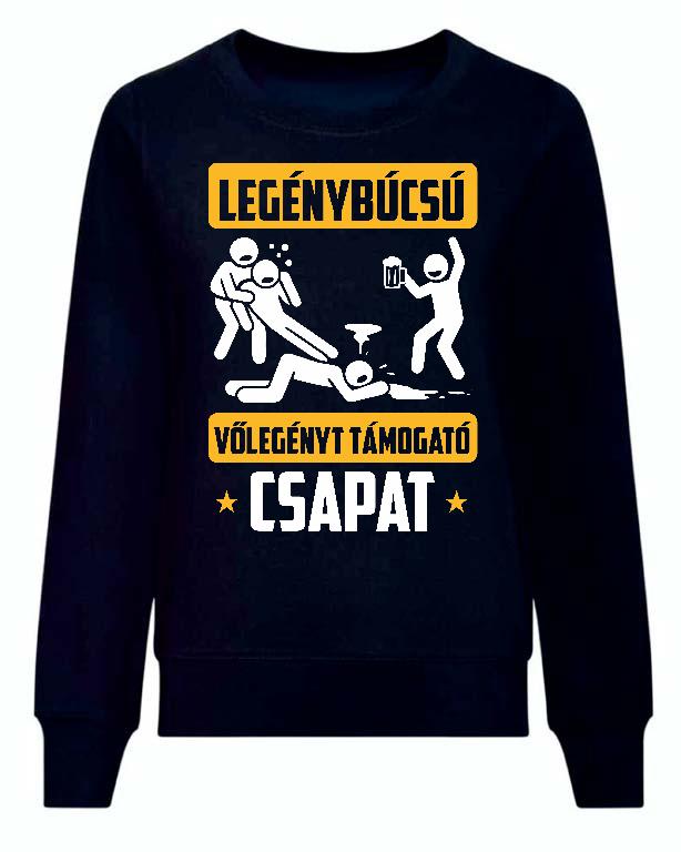 Legénybúcsú csapat - Legénybúcsú Női Pulóver