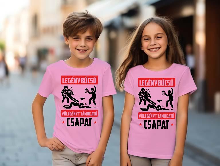 Legénybúcsú csapat - Legénybúcsú Gyerek Környakú Póló