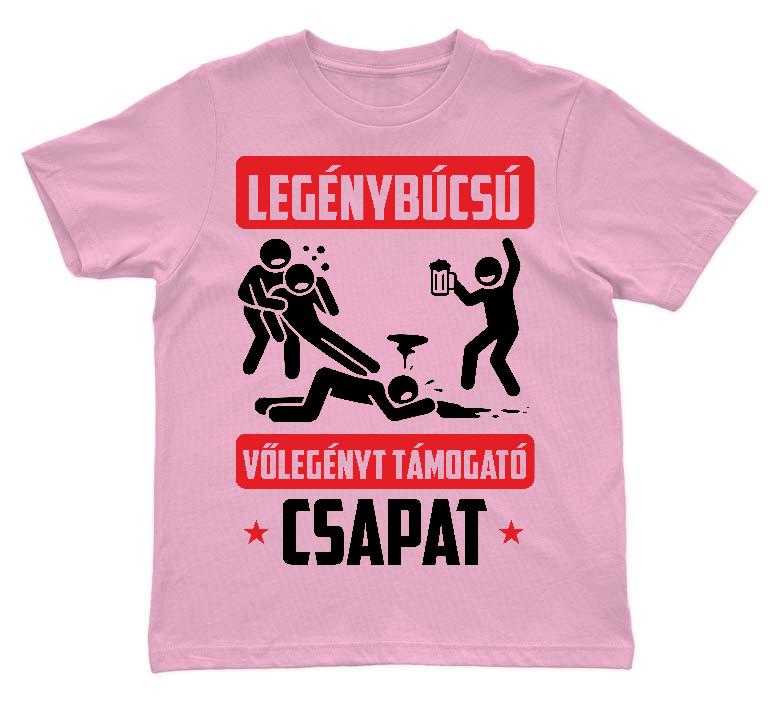 Legénybúcsú csapat - Legénybúcsú Gyerek Környakú Póló