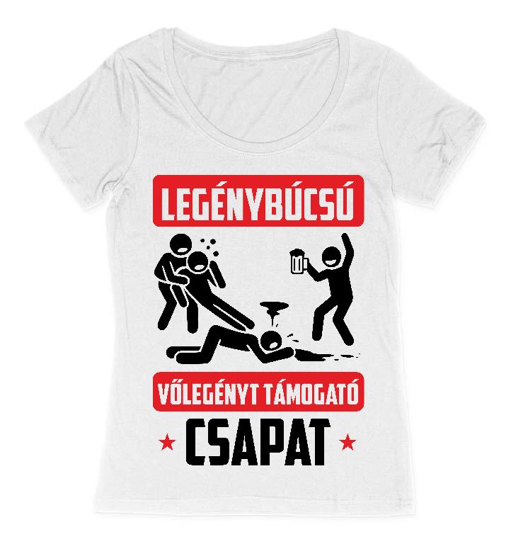 Legénybúcsú csapat - Legénybúcsú Női O-nyakú Póló