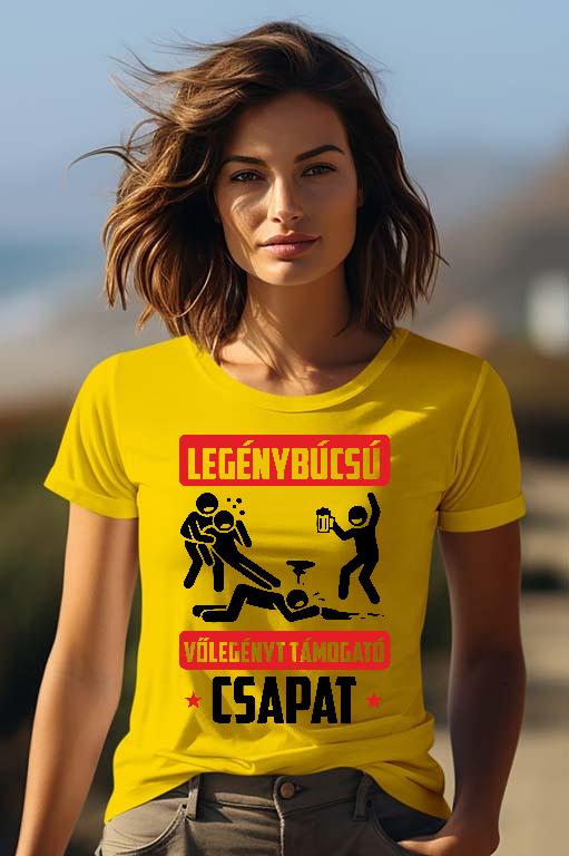 Legénybúcsú csapat - Legénybúcsú Női Prémium Póló