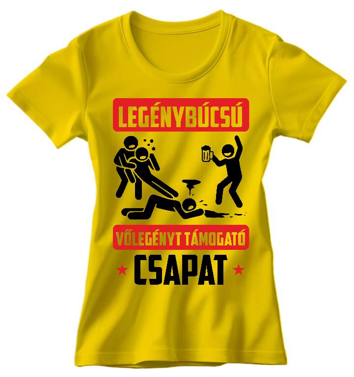 Legénybúcsú csapat - Legénybúcsú Női Prémium Póló