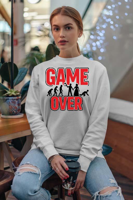 Legénybúcsú Game Over - Legénybúcsú Női Pulóver