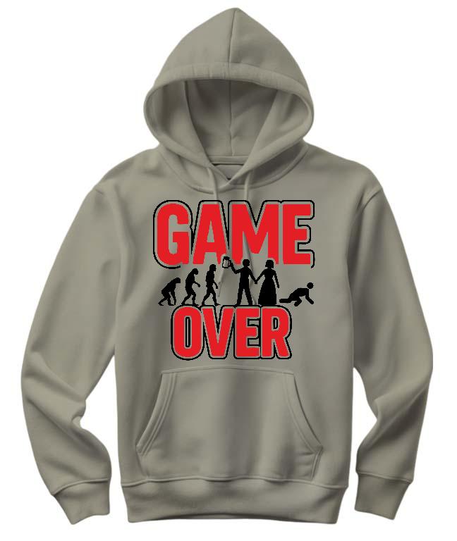 Legénybúcsú Game Over - Legénybúcsú Női Kapucnis Pulóver
