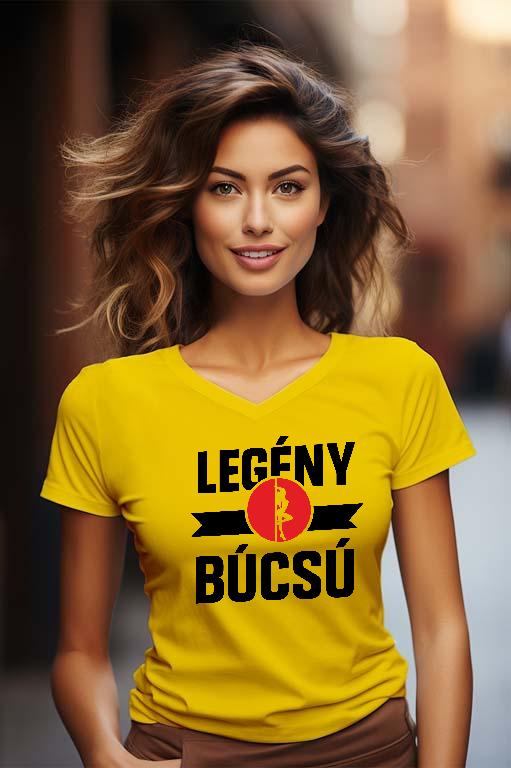 Legénybúcsú Strip - Legénybúcsú Női V-nyakú Póló