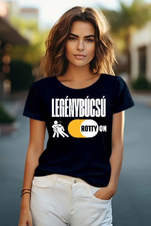 Legénybúcsú Rottyon - Legénybúcsú Női O-nyakú Póló