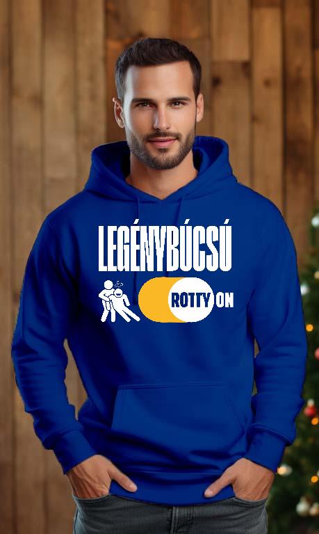Legénybúcsú Rottyon - Legénybúcsú Férfi Kapucnis Pulóver