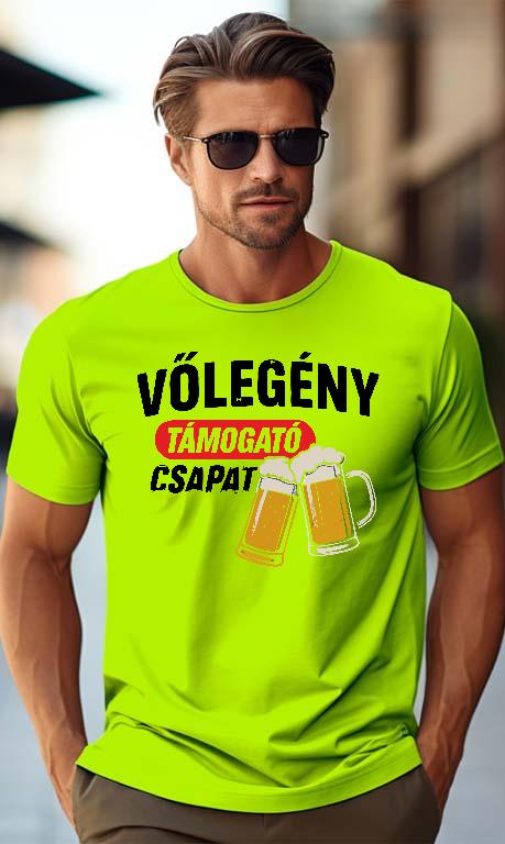 Vőlegény csapat - Legénybúcsú Férfi Prémium Póló