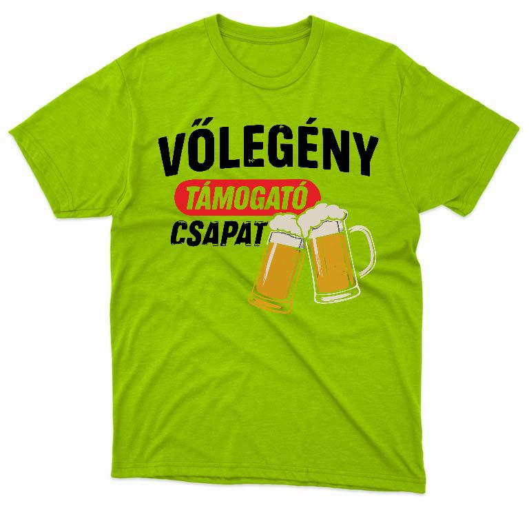 Vőlegény csapat - Legénybúcsú Férfi Prémium Póló