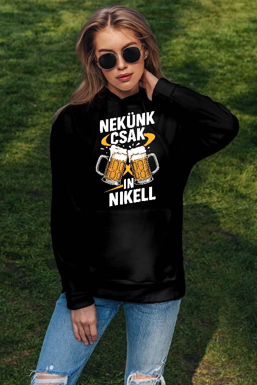 Legénybúcsú InNikell - Legénybúcsú Női Kapucnis Pulóver