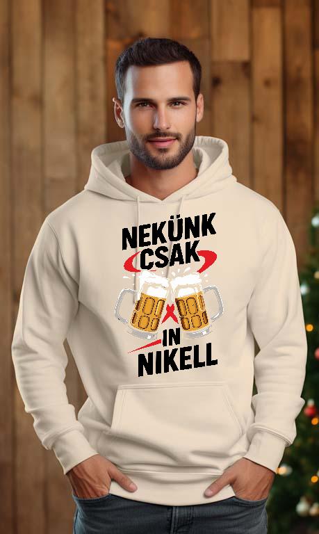 Legénybúcsú InNikell - Legénybúcsú Férfi Kapucnis Pulóver
