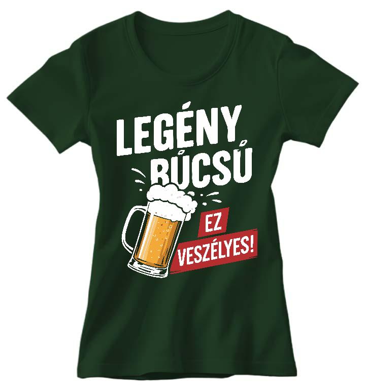 Veszélyes Legénybúcsú - Legénybúcsú Női Prémium Póló