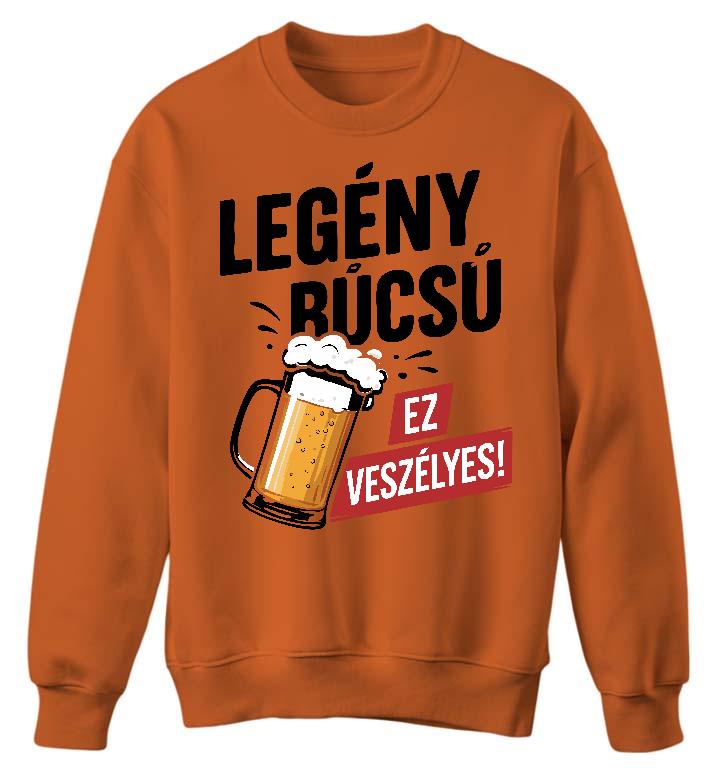 Veszélyes Legénybúcsú - Legénybúcsú Férfi Pulóver