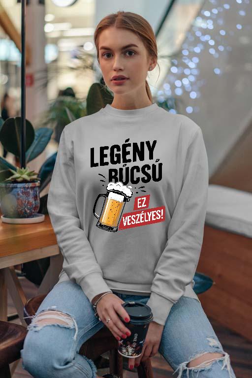 Veszélyes Legénybúcsú - Legénybúcsú Női Pulóver