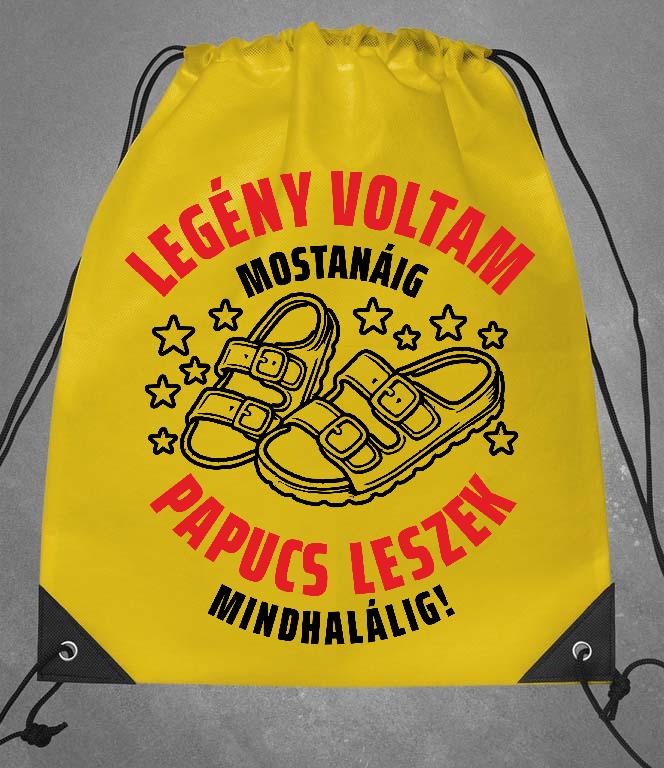 Legénybúcsú Papucs - Legénybúcsú Tornazsák