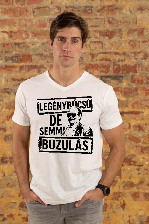 De semmi Buz..., Legénybúcsú - Legénybúcsú Férfi V-nyakú Póló