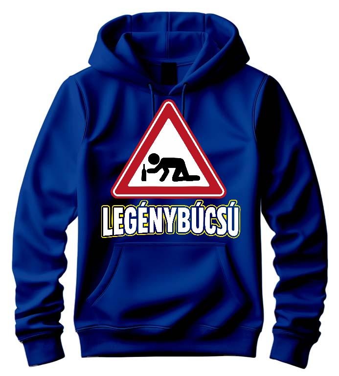 Legénybúcsú háromszög - Legénybúcsú Férfi Kapucnis Pulóver