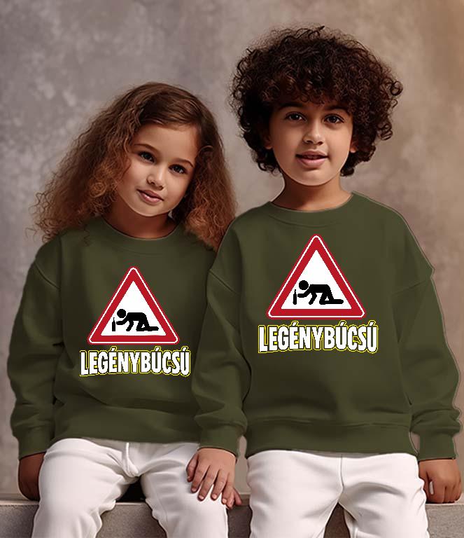 Legénybúcsú háromszög - Legénybúcsú Gyerek Pulóver