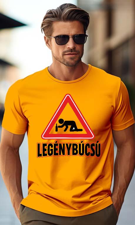 Legénybúcsú háromszög - Legénybúcsú Férfi Prémium Póló