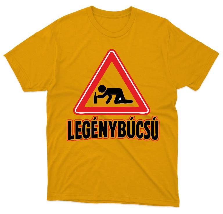 Legénybúcsú háromszög - Legénybúcsú Férfi Prémium Póló
