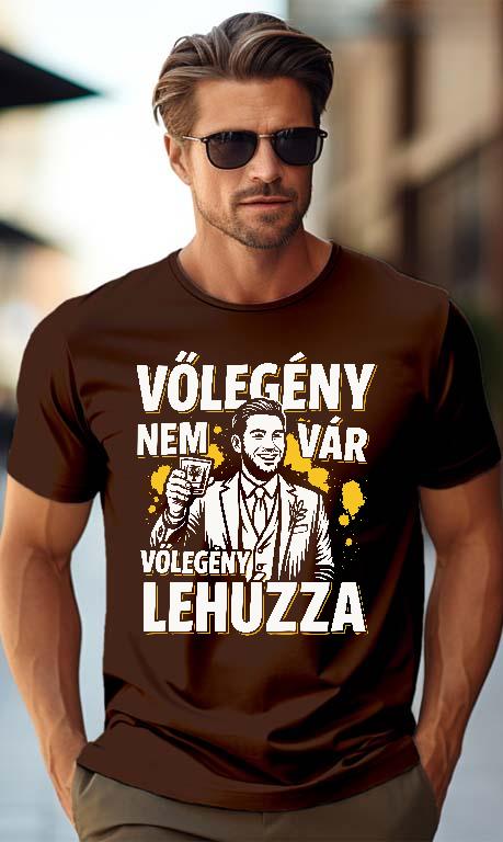 A Vőlegény Lehúzza - Legénybúcsú Férfi Prémium Póló