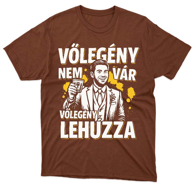 A Vőlegény Lehúzza - Legénybúcsú Férfi Prémium Póló