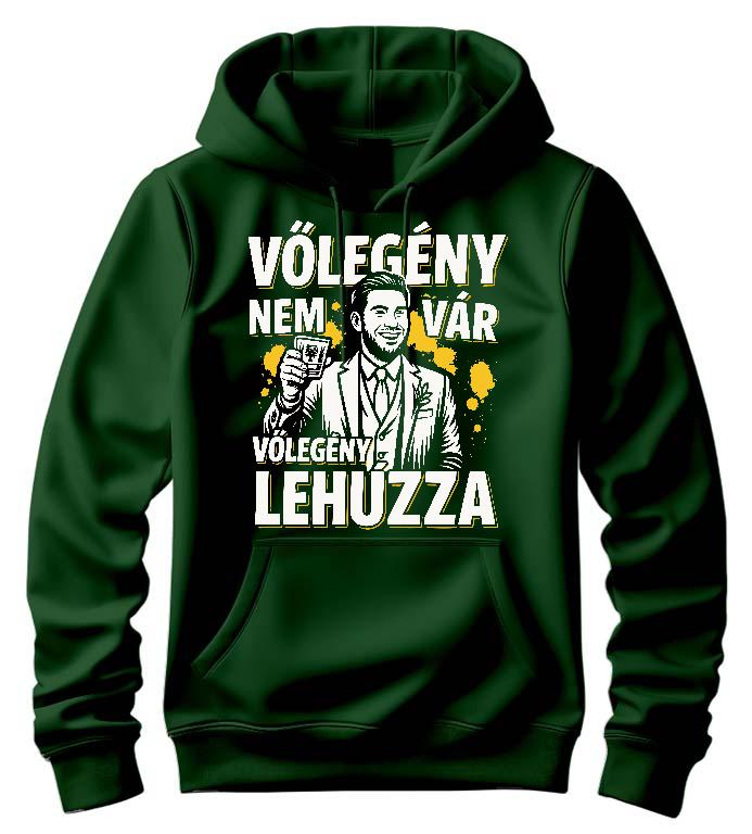 A Vőlegény Lehúzza - Legénybúcsú Férfi Kapucnis Pulóver