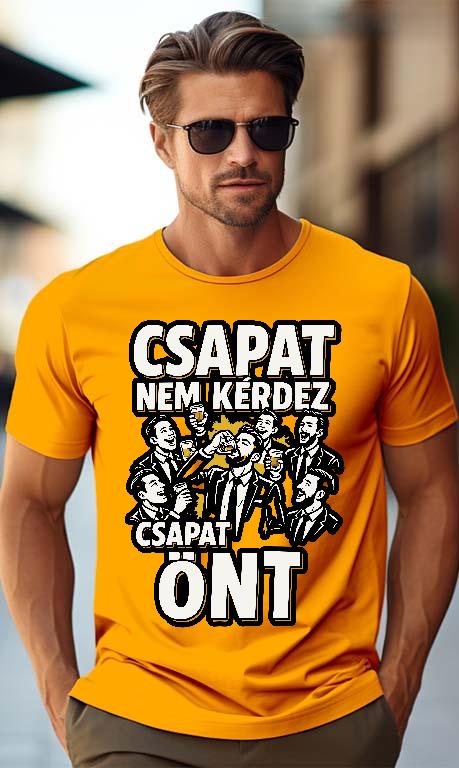 Csapat Önt - Legénybúcsú Férfi Prémium Póló