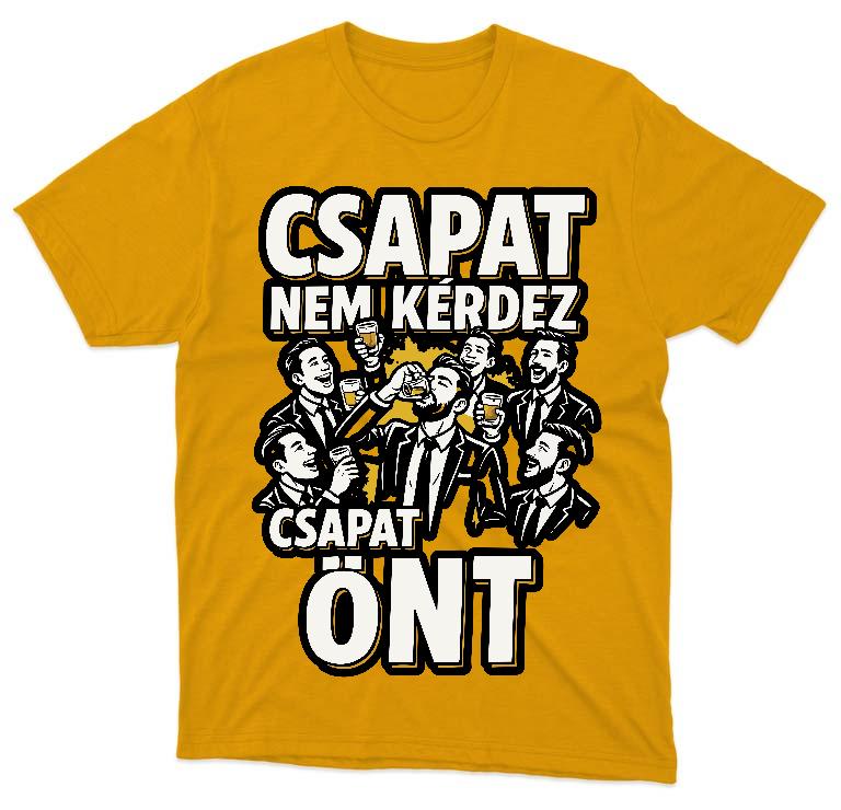 Csapat Önt - Legénybúcsú Férfi Prémium Póló