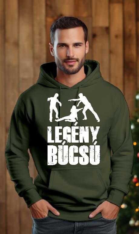The Walking Legénybúcsú - Legénybúcsú Férfi Kapucnis Pulóver