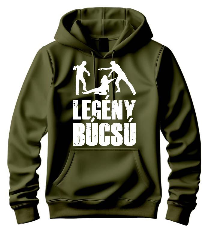 The Walking Legénybúcsú - Legénybúcsú Férfi Kapucnis Pulóver