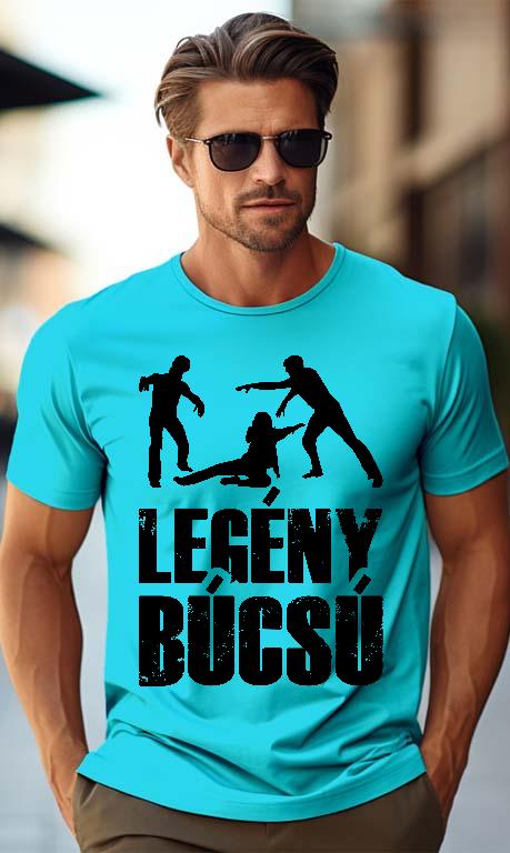 The Walking Legénybúcsú - Legénybúcsú Férfi Prémium Póló