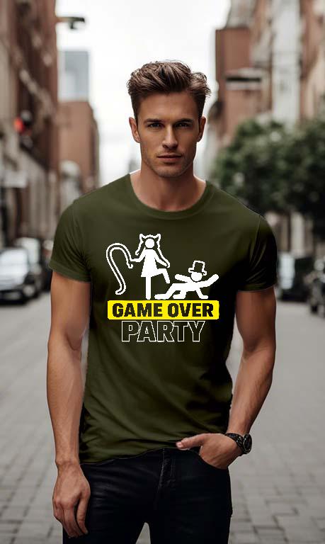 Game Over Party - Legénybúcsú Póló