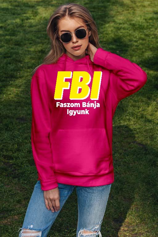 FBI Legénybúcsú - Legénybúcsú Női Kapucnis Pulóver
