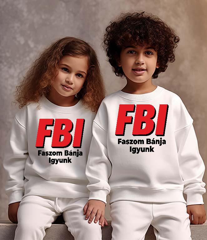 FBI Legénybúcsú - Legénybúcsú Gyerek Pulóver